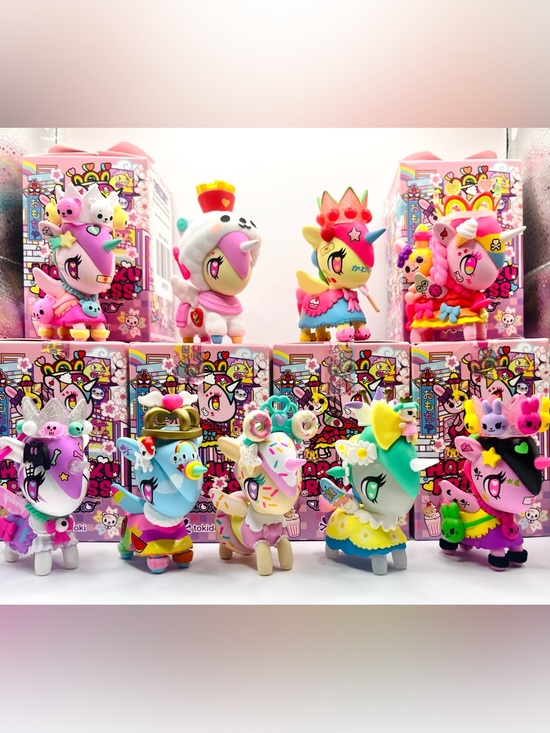 tokidoki Other - Tokidoki Harajuku Princess Unicorno Complete Set With Chaser